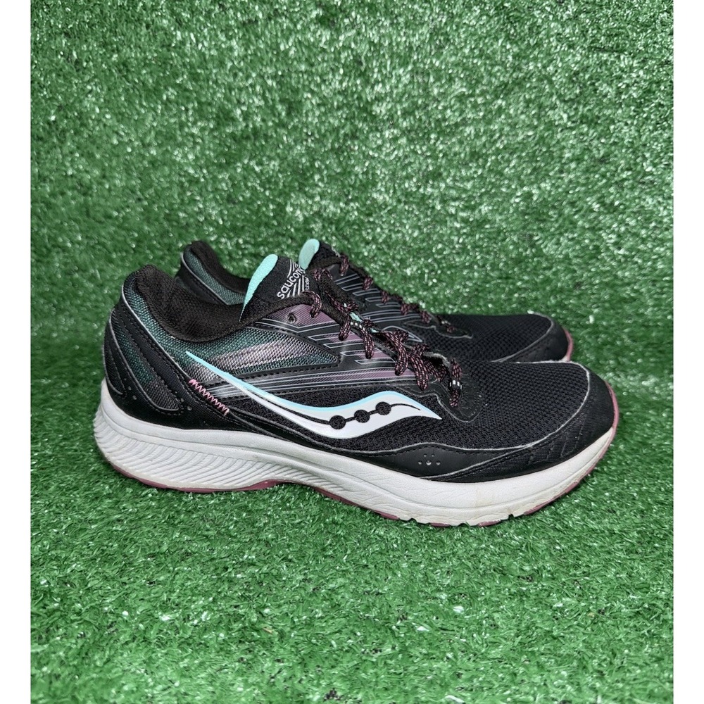 Saucony Excursion TR 15 Women Size 8 Black Running Shoes Athletic Trail Sneakers
